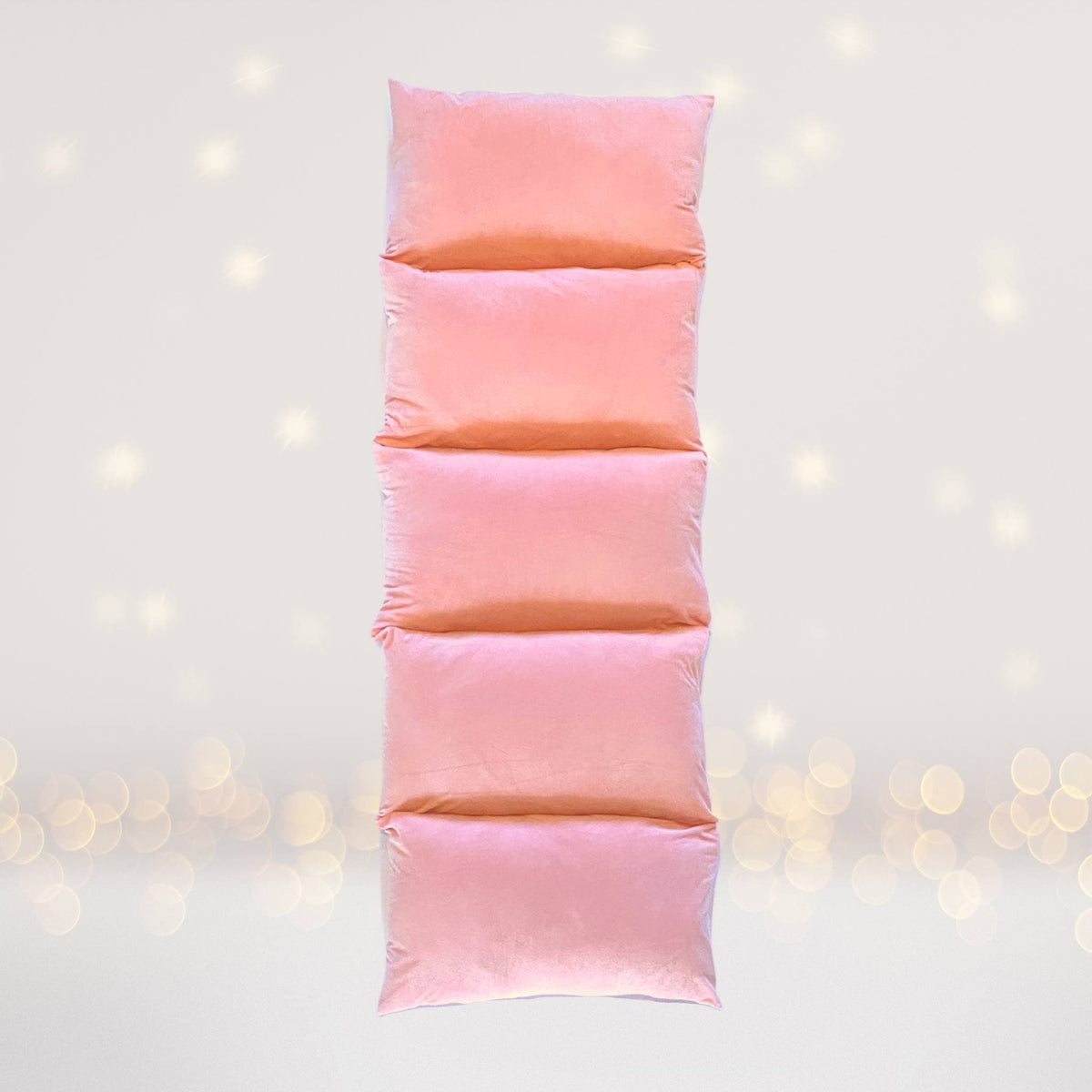 Blush Pink Pillow Bed, Kids Floor Lounger, Glamping Party Bed