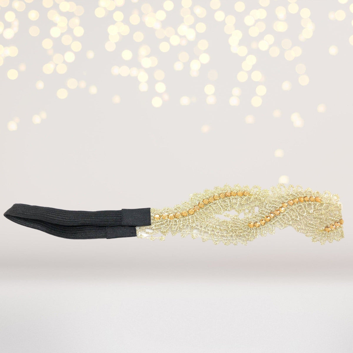 Bohemian Luxurious Leaf Lace Headband