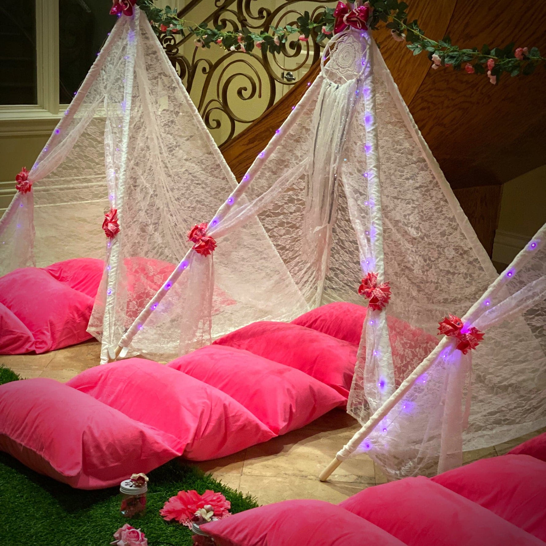 teepee tent sleepover Boho Teepee Sleepover Party kit, Bohemian Sleepover Parties – Chicky Chicky Bling Bling