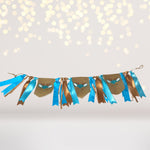 Deer Party Banner, Woodland Animal Party Decoration