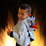 Dragon Dinosaur Monster Toddler Cape Costume, Kids Dino Cape Costume