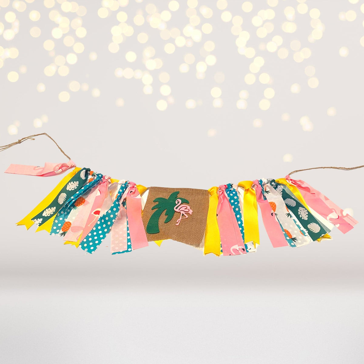 Flamingo Pineapple Birthday Party Set, Pineapple Decorations