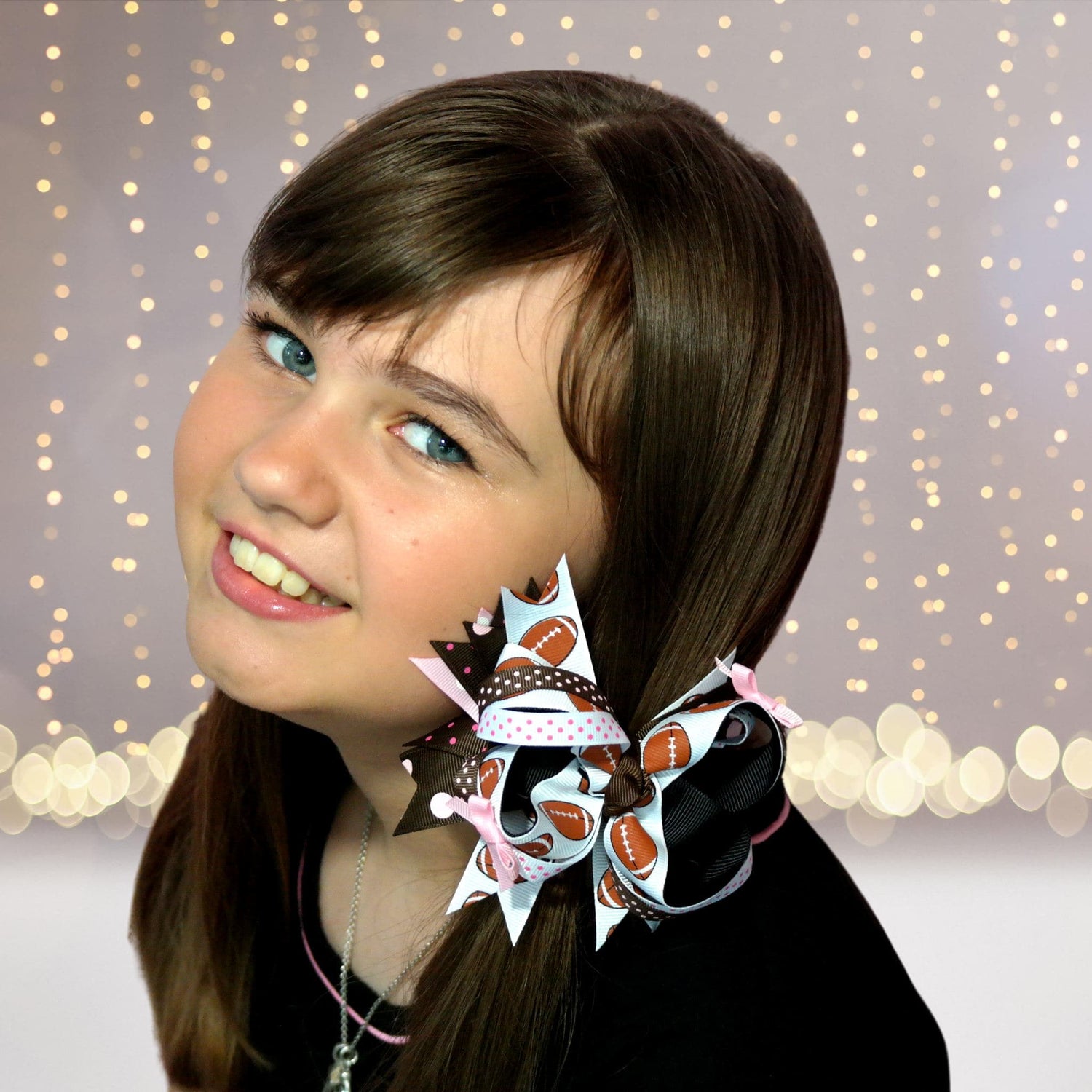 Football Boutique Hair Bows