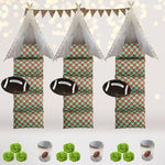 Football Party Supplies Teepee Tent Slumber Party Kit