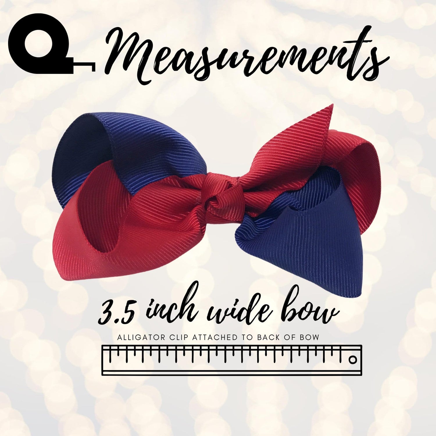 Girls 2 color Twist Chunky Hair Bows