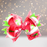 Girls 4 inch Layered boutique hair bows
