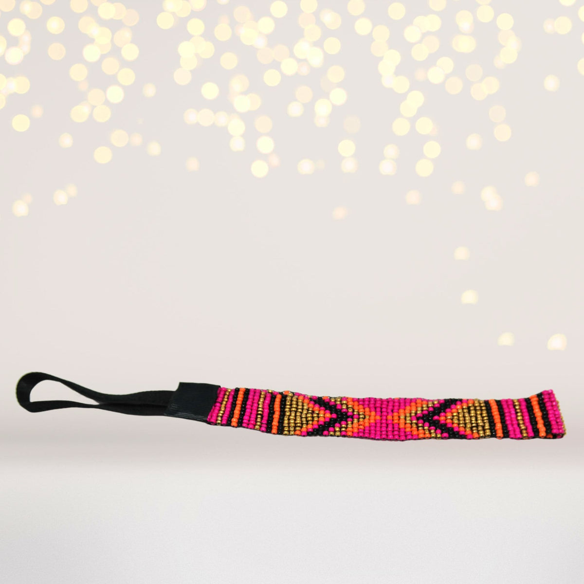 Girls Aztec Bead Tribal Headband