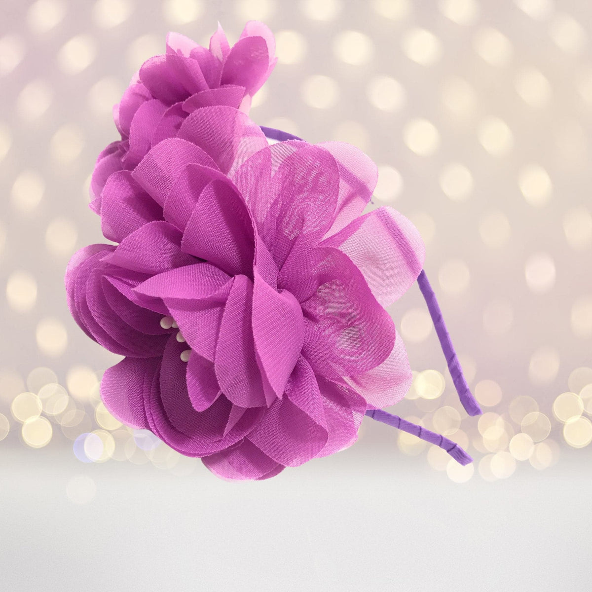 Girls Fairy Flower Headband