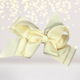 Girls Layered Basic Bow With Tails