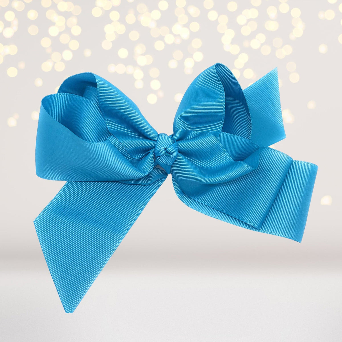 Girls Layered Basic Bow With Tails