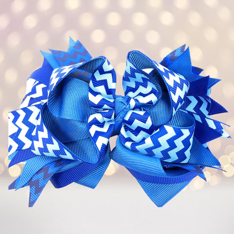 Girls Layered Boutique Hair Bows