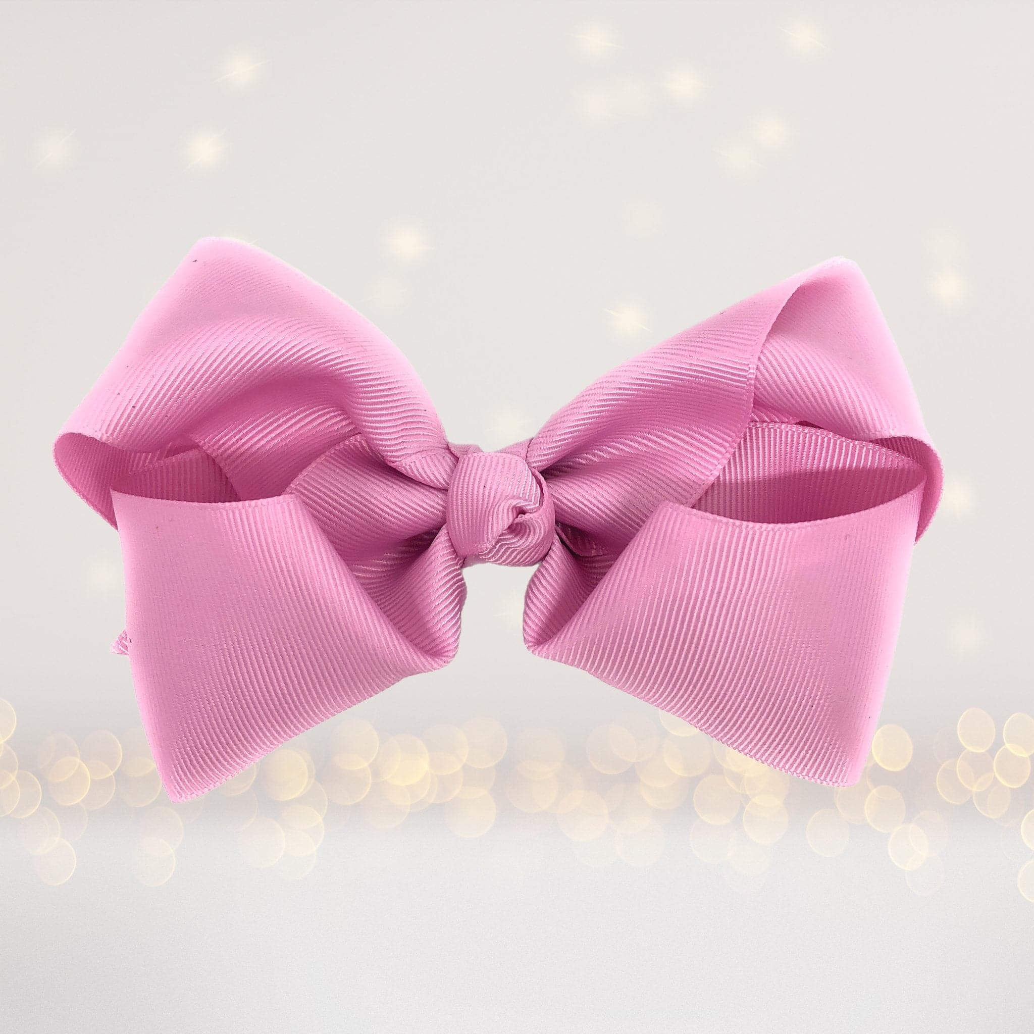 Girls Medium Basic Hair Bow, Solid Ribbon Hair Bow – Chicky Chicky ...