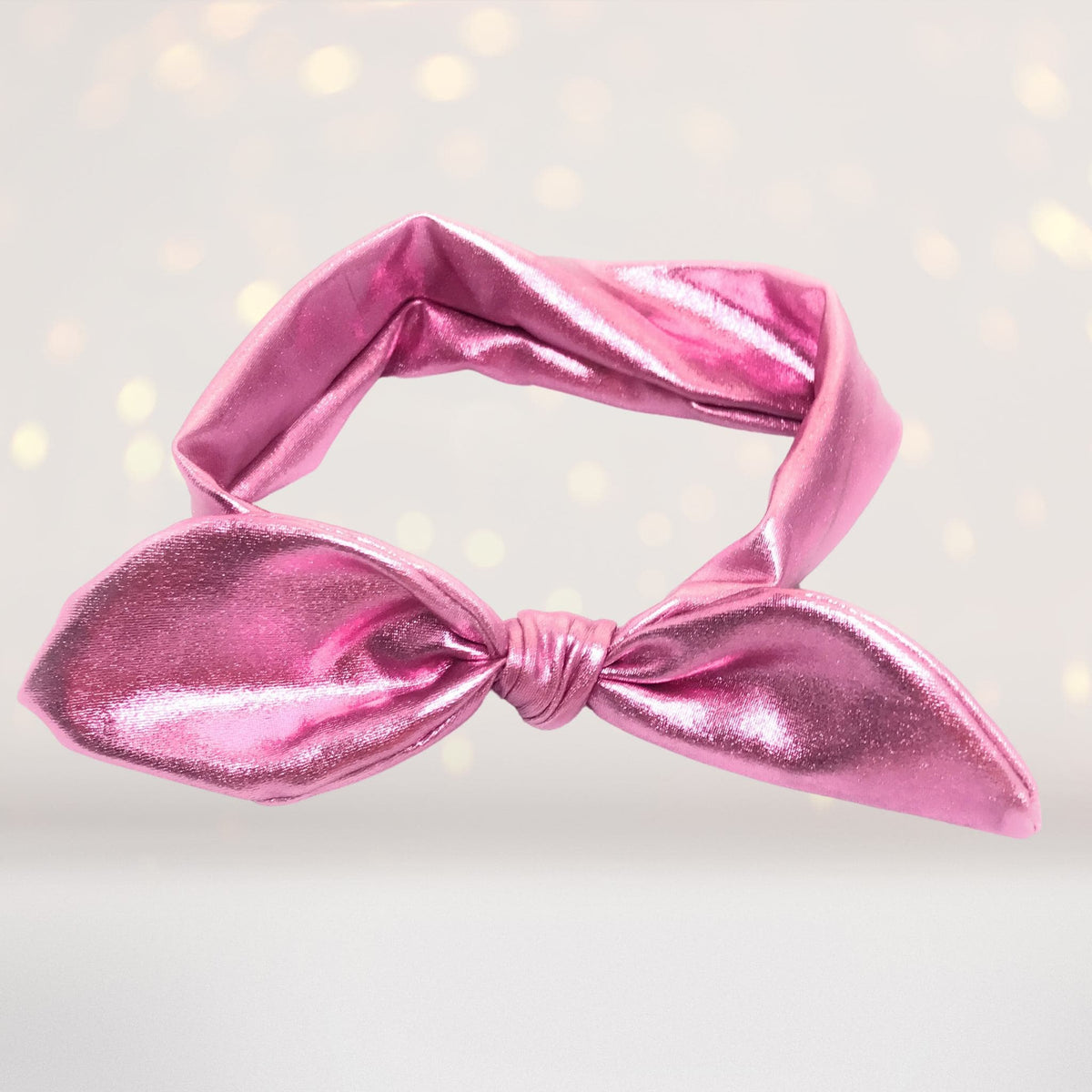 Girls Metallic Bow knot or Bunny Ear Headband