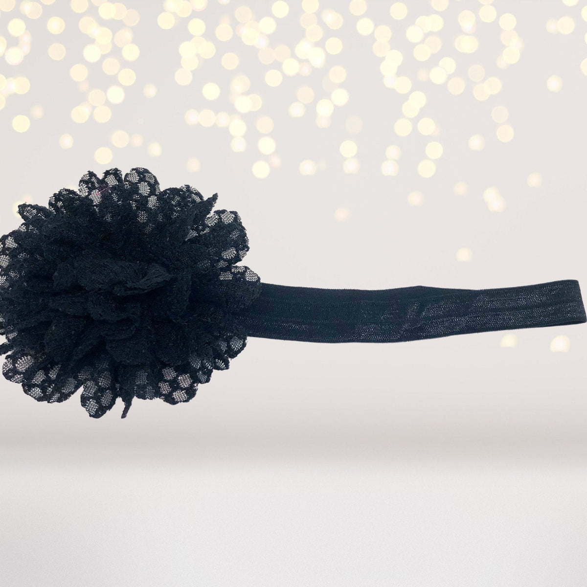 Girls Rugged and Rustic Lace Flower Headband