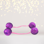 Girls Sequin Ball Pony Hair Ties, Sequin Ponytail Holder