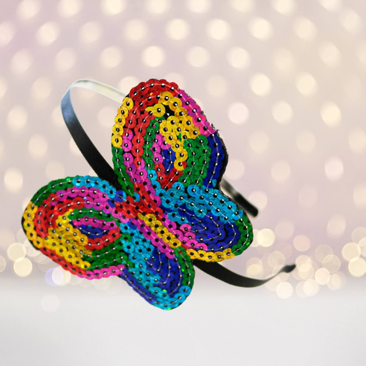 Girls Sequin Charm Headbands