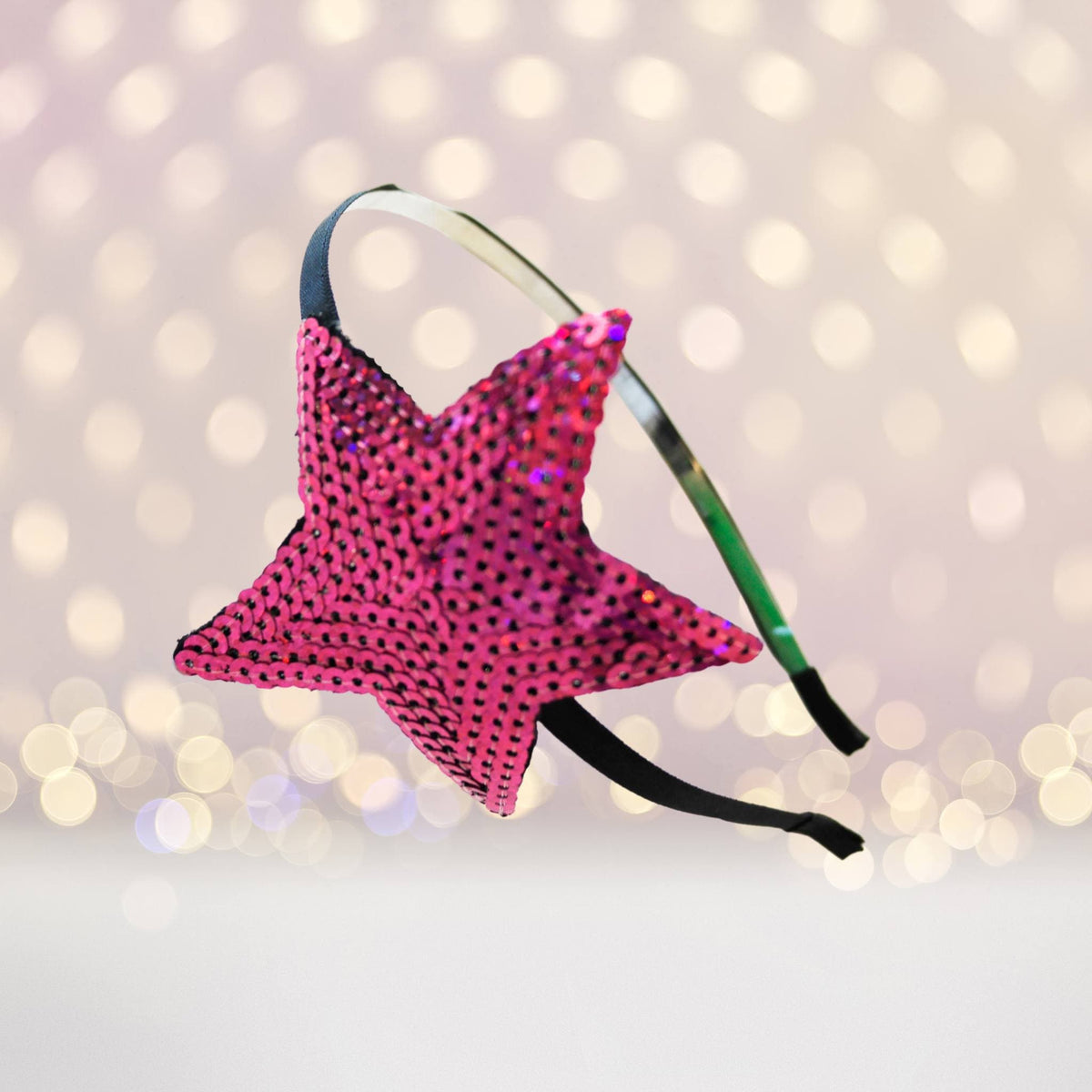 Girls Sequin Charm Headbands