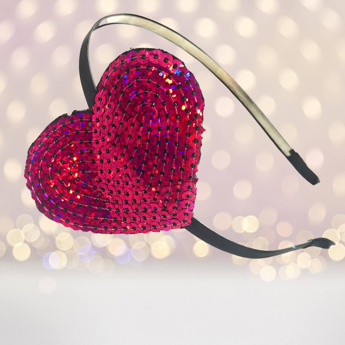 Girls Sequin Charm Headbands