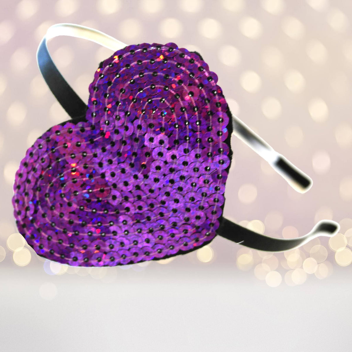 Girls Sequin Charm Headbands