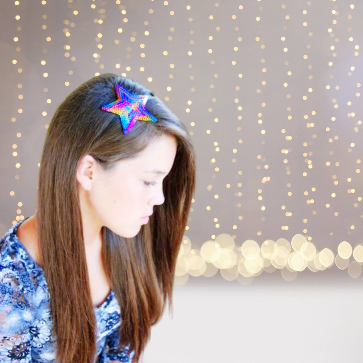 Girls Sequin Charm Headbands