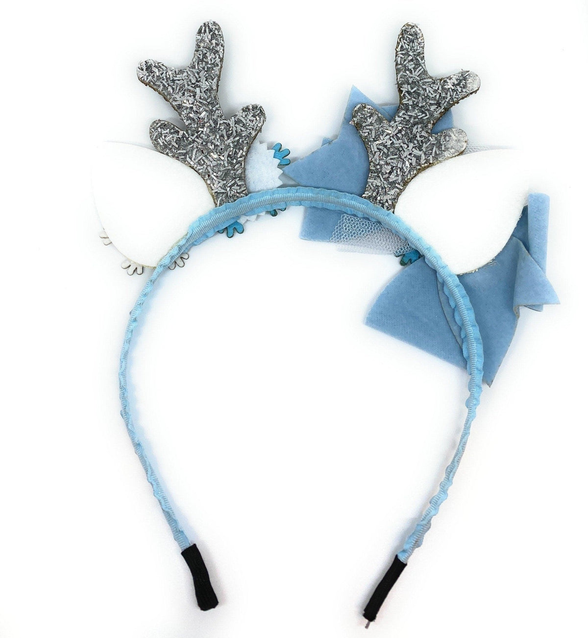 Girls Snowflake Antler Headband