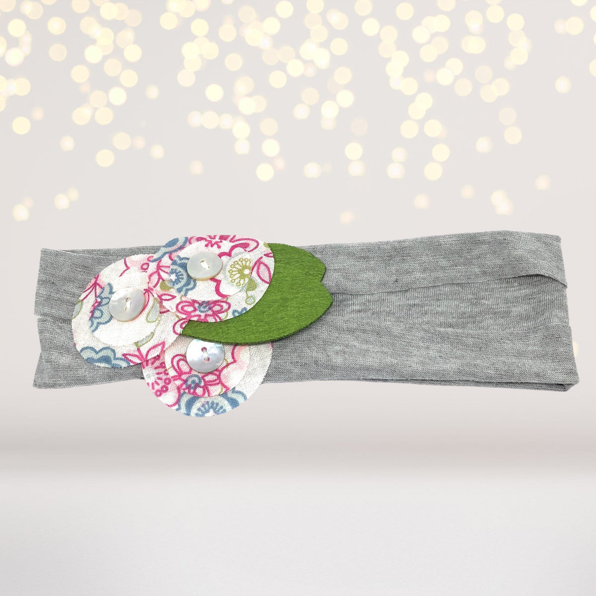 Girls Soft Cotton Floral Print Headband