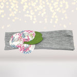 Girls Soft Cotton Floral Print Headband