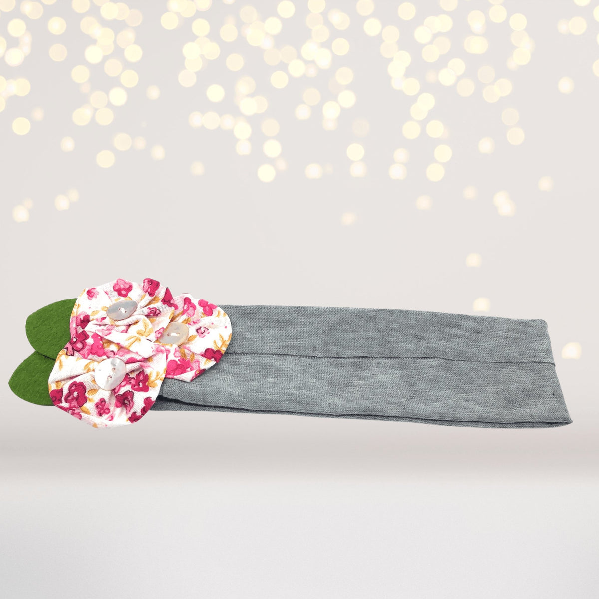Girls Soft Cotton Floral Print Headband