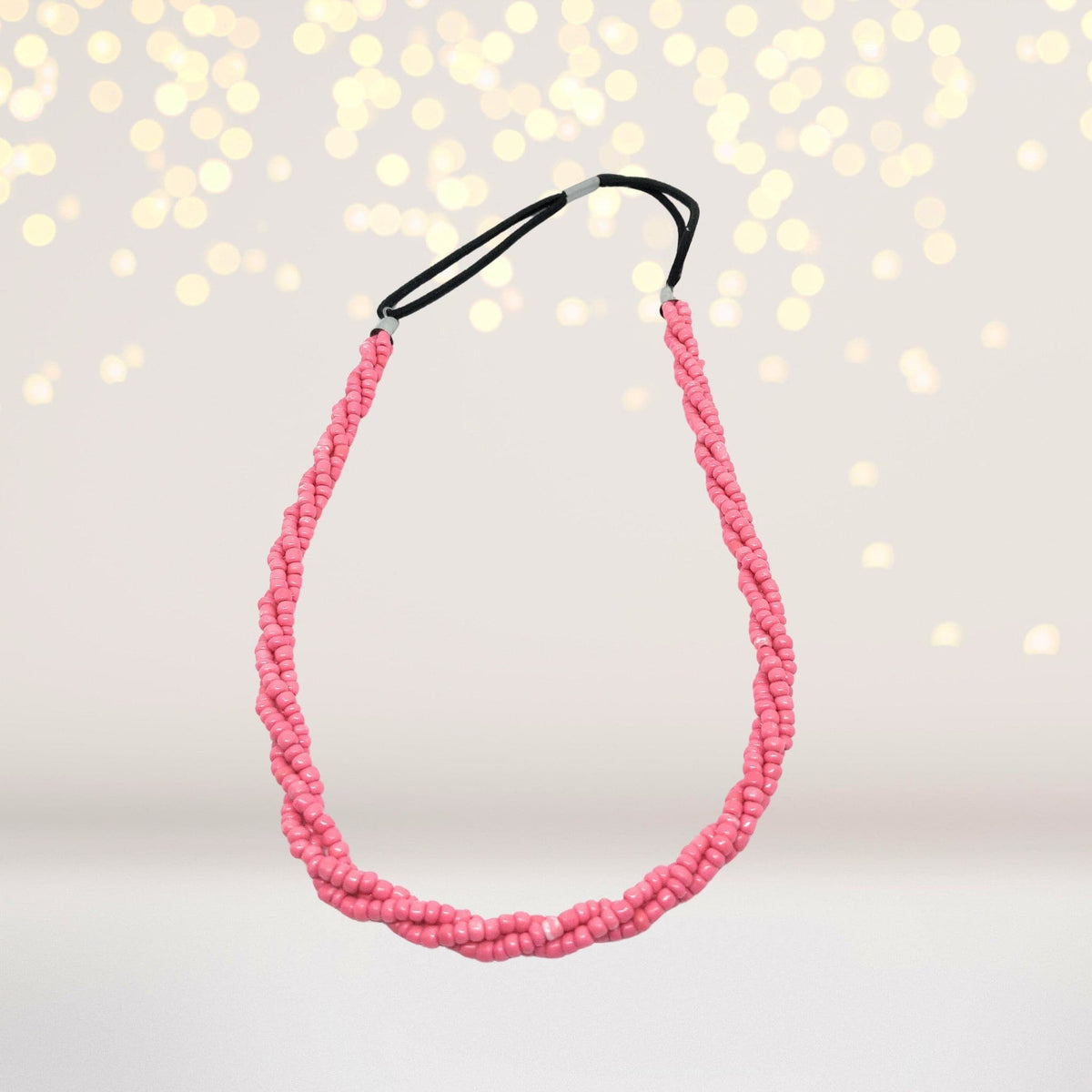 Girls Twisted Colorful Beads Headbands