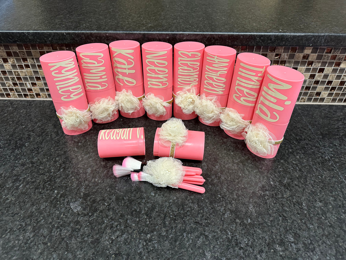 Personalized Spa Party Favors