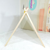 Kids white tent cover- replacement a-frame sleepover tent cover- sleepover tent replacement cover-white