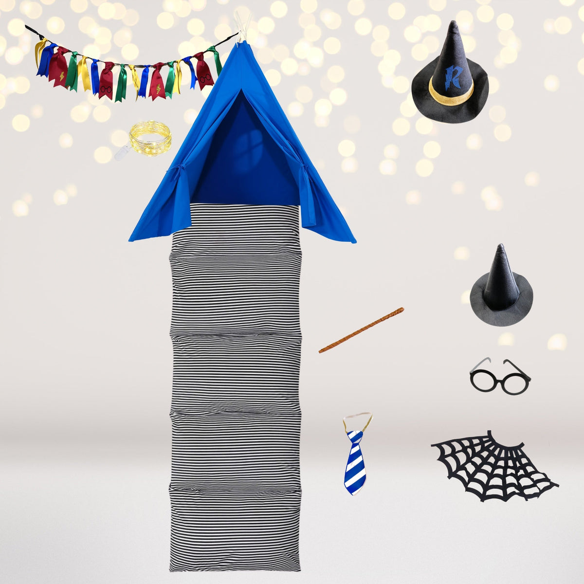Play Set - Kids Gift Set Wizard Teepee Tent Play Set