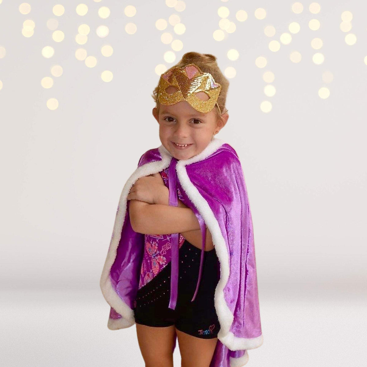 Kids Gold Bird Animal Costume Face Mask for playing dress up