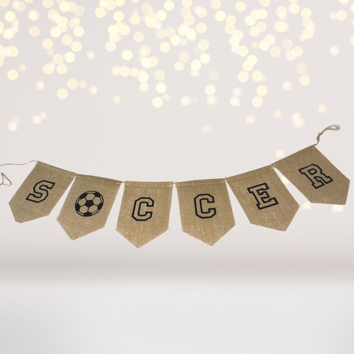 Kids Soccer Tent Gift Set - banner close up