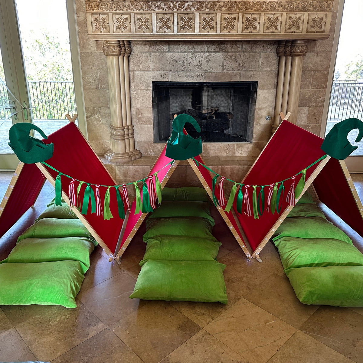 Little Elf Christmas Sleepover Set, Christmas Party