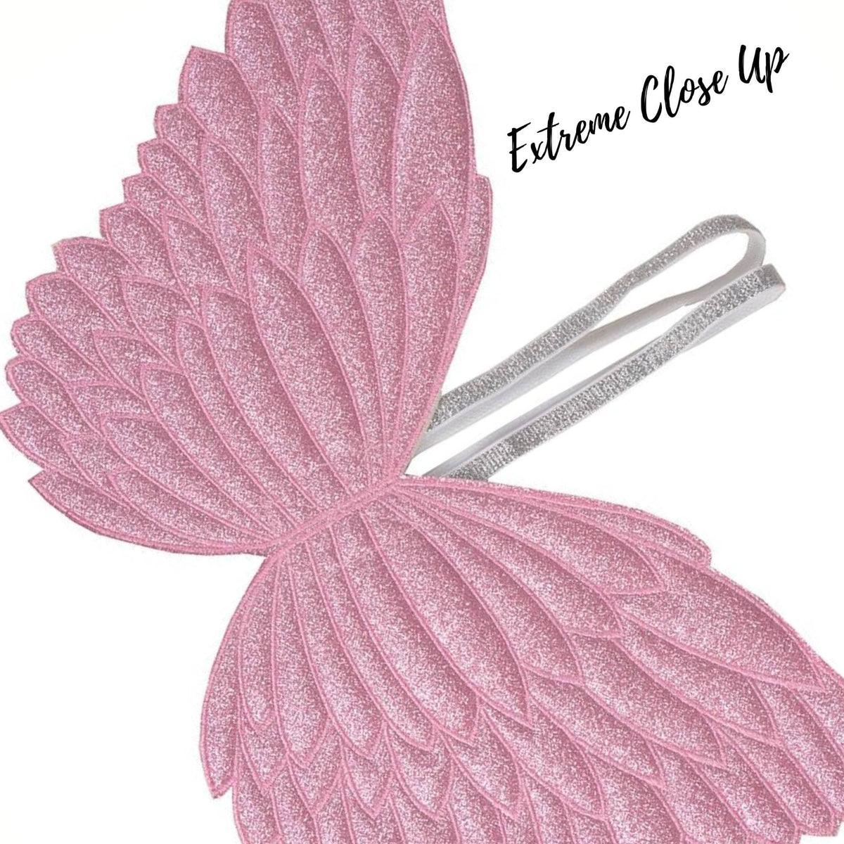 Wings - Little Girl Costume Glitter Fairy Wings, Angel, Unicorn Wings