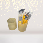 Party Favor - Gold Glitter Makeup Brush Set