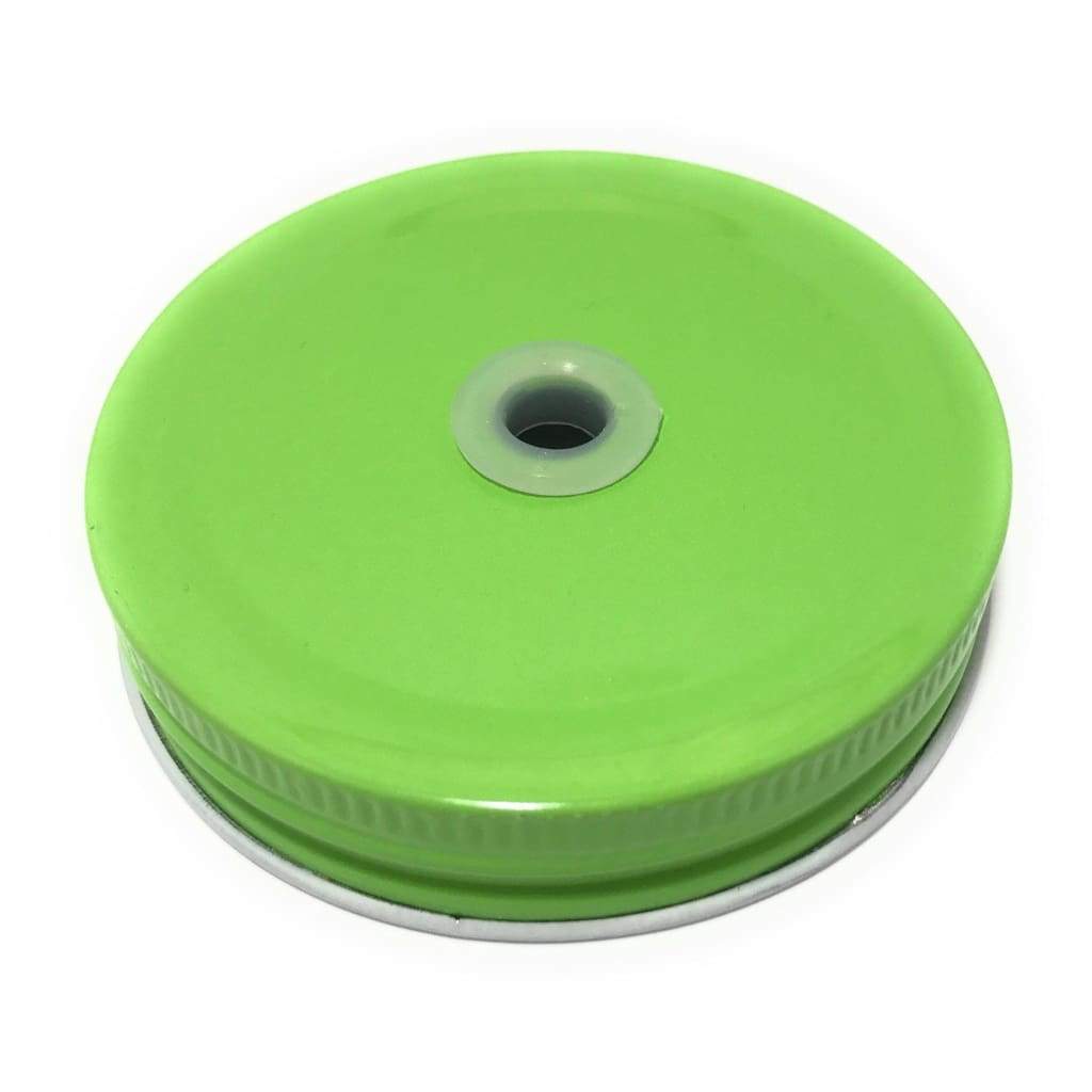 Mason jar lids, Daisy cut, Straw Cut, Santa Claus