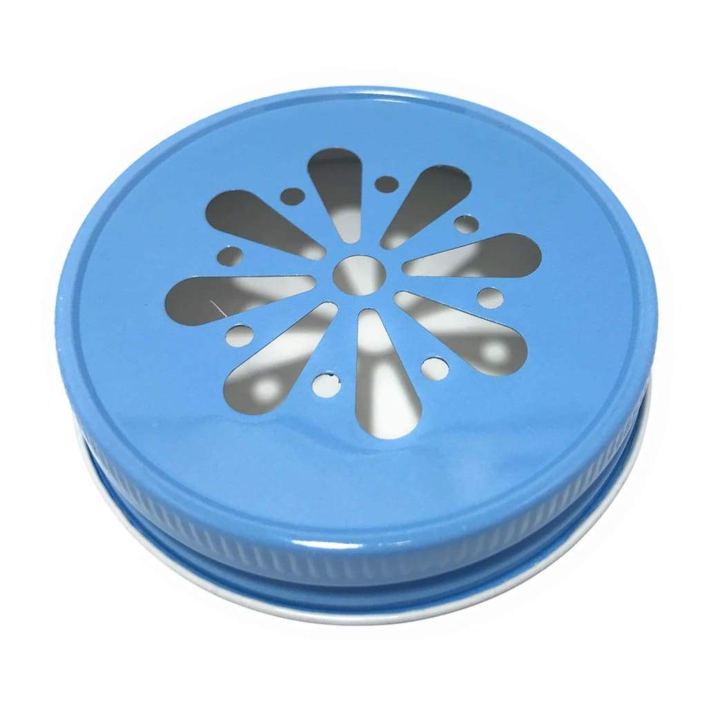 Mason jar lids, Daisy cut, Straw Cut, Santa Claus