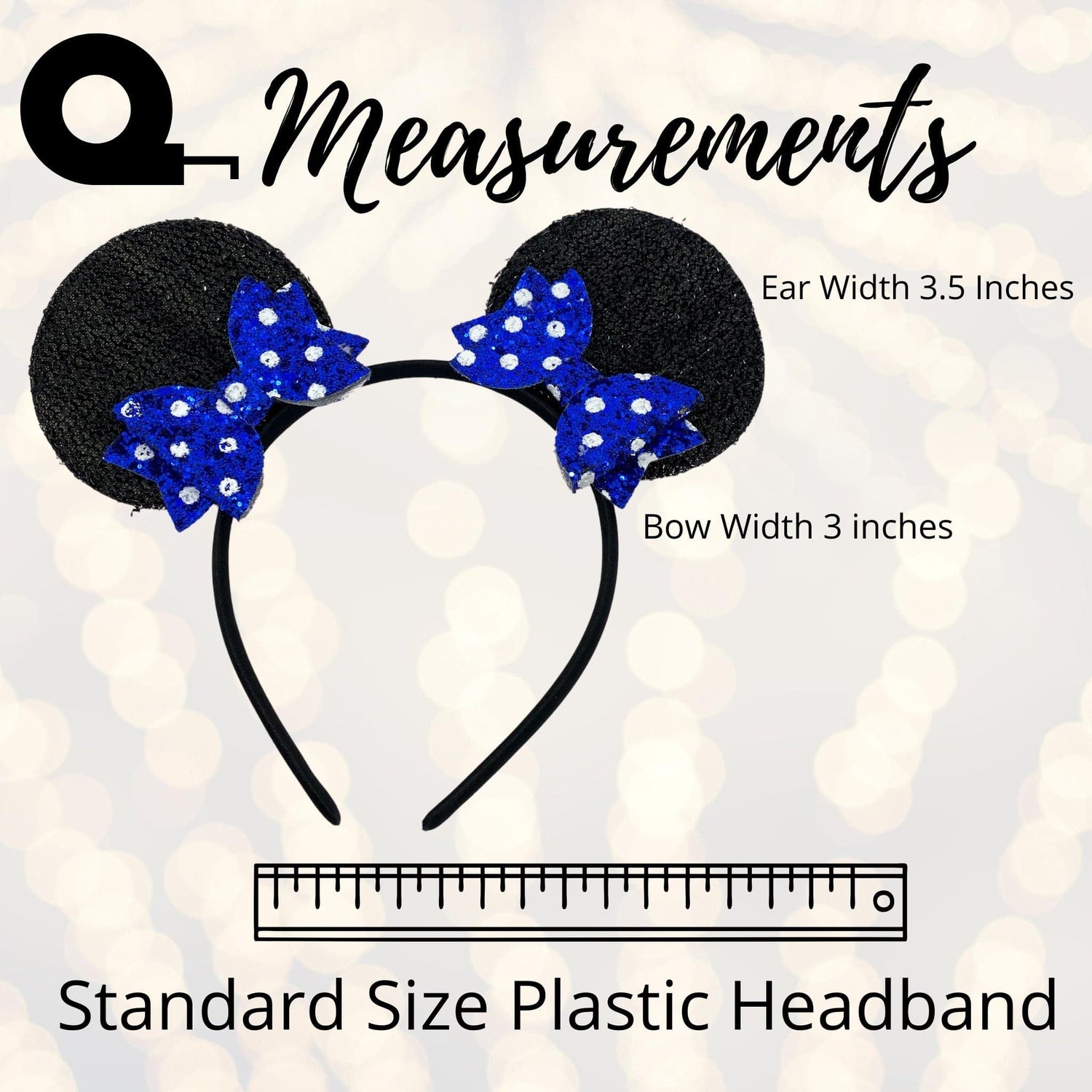 Headband - Minnie Mouse Ears Headband