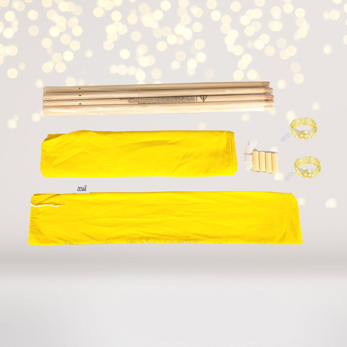 Yellow Sleepover Tent Parts