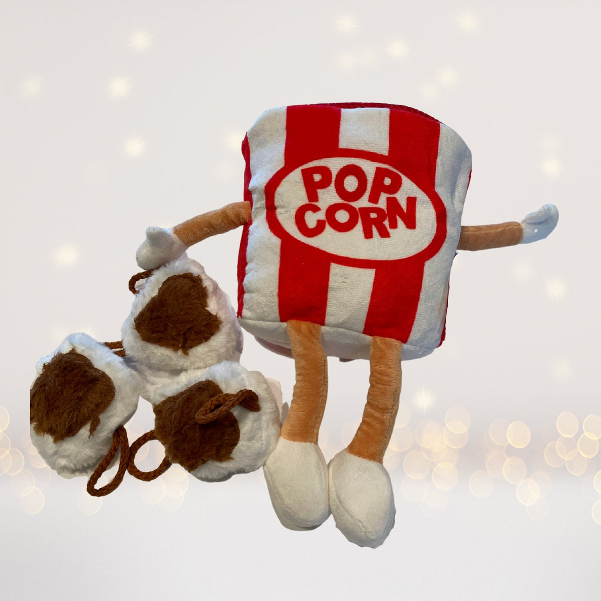 Popcorn Plush Toy - Movie Night Party Favor