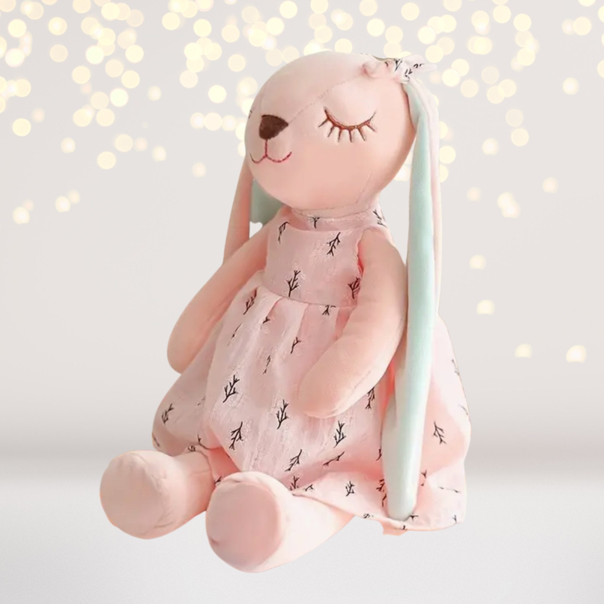 Pink Plush Bunny Doll-Sweet Easter Bunny Toy – Chicky Chicky Bling Bling