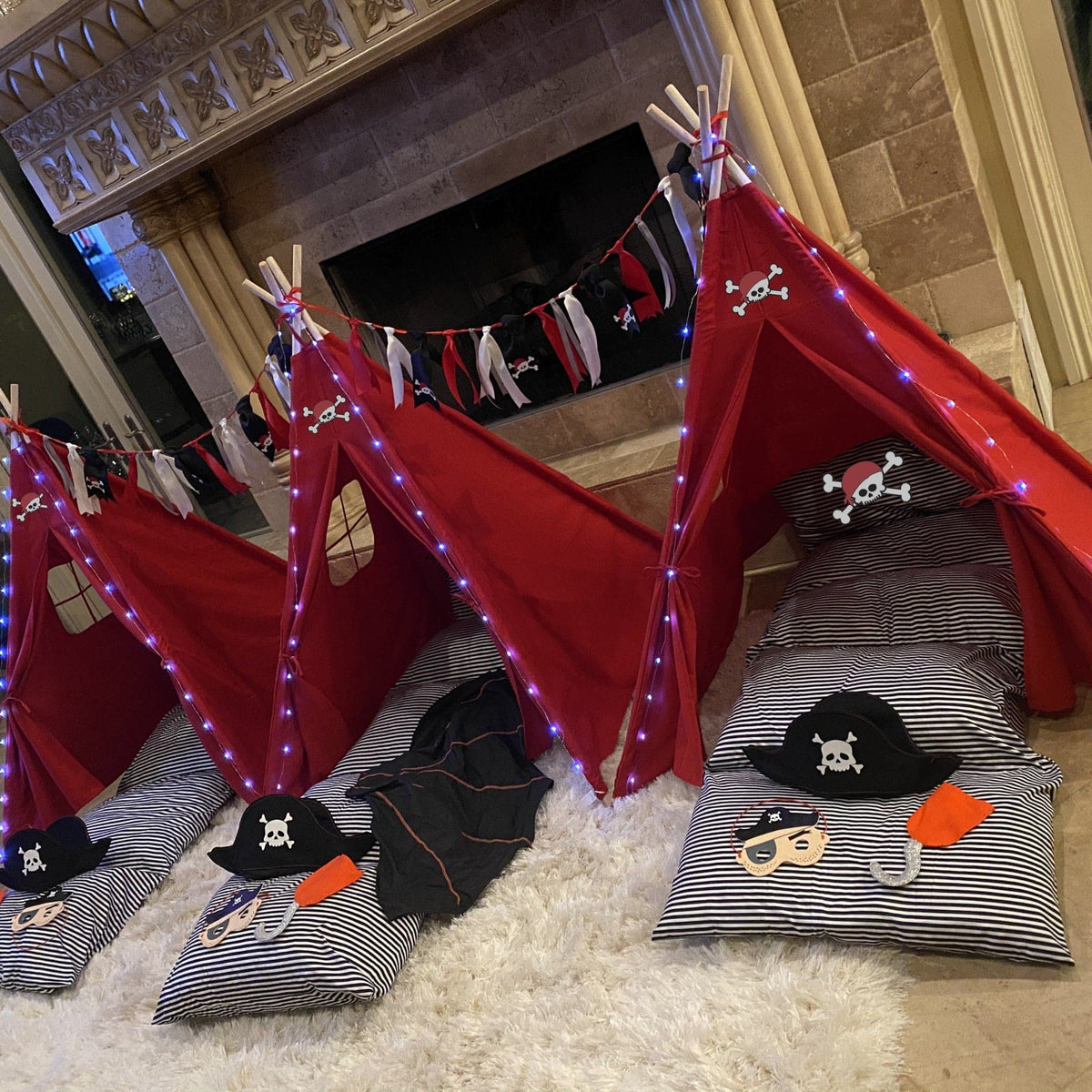 Pirate Slumber Party Set- Pirate Slumber Party Supplies