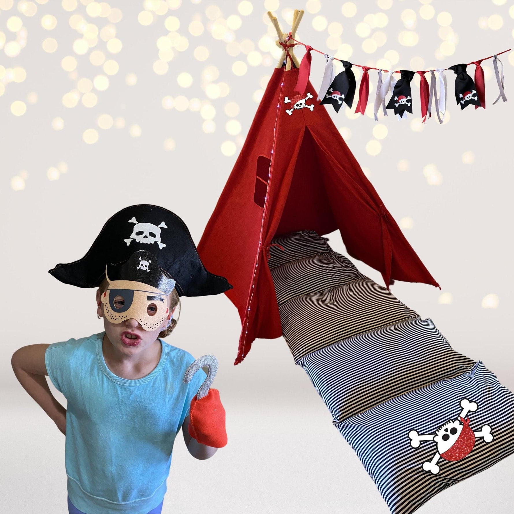 pirate tent Pirate Play Set, Kids Pirate Tent Gift Set – Chicky Chicky Bling Bling