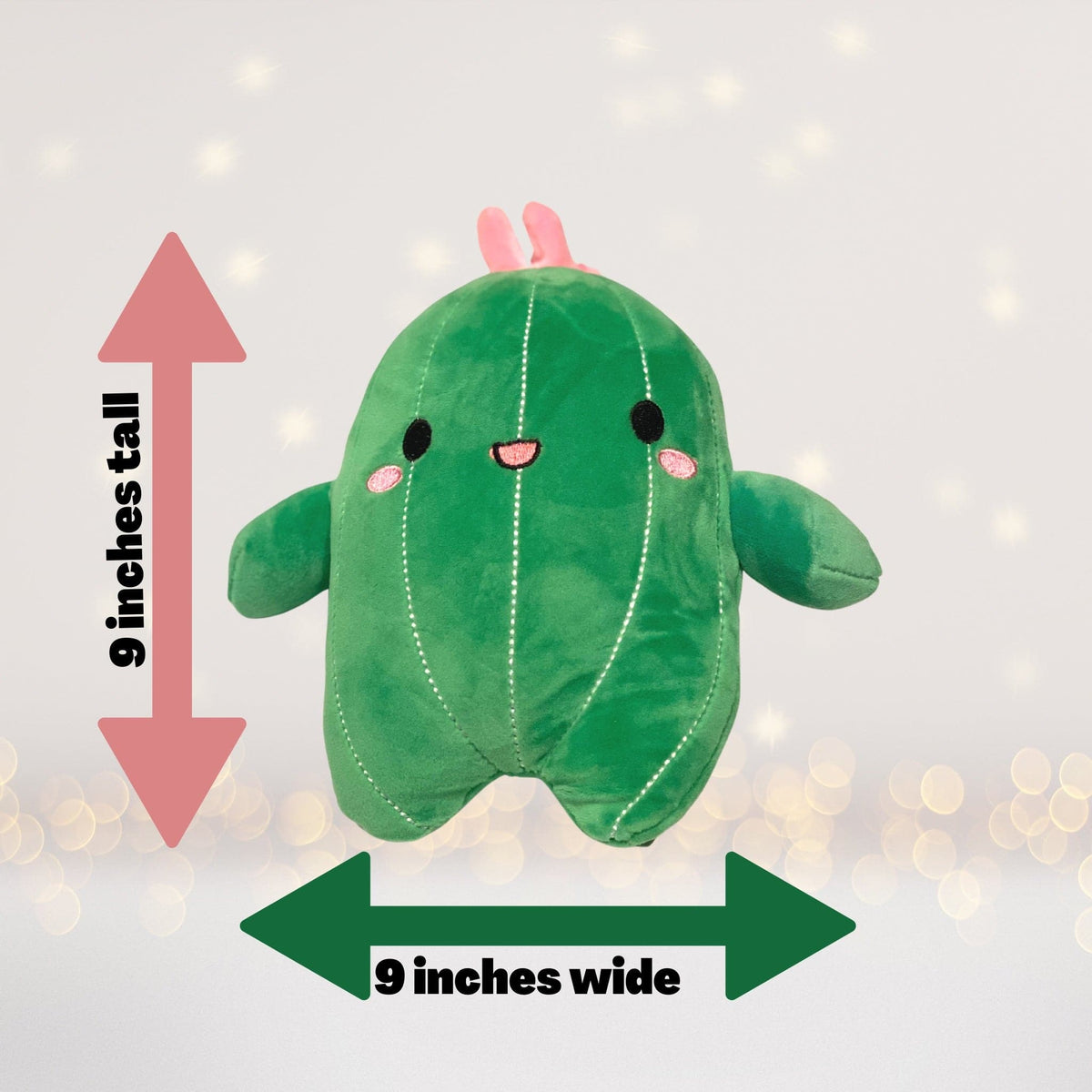 Plush Pillow Toy - Plush And Squishy Cactus, Marshmallow Like Stuffed Pillow, Cactus Toy