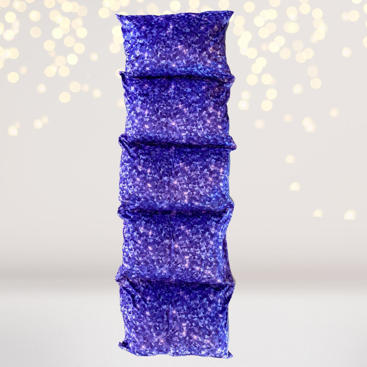 Home & Living - Purple Hearts Glitter Pillow Bed Case, Floor Lounger,  Gift For Kids