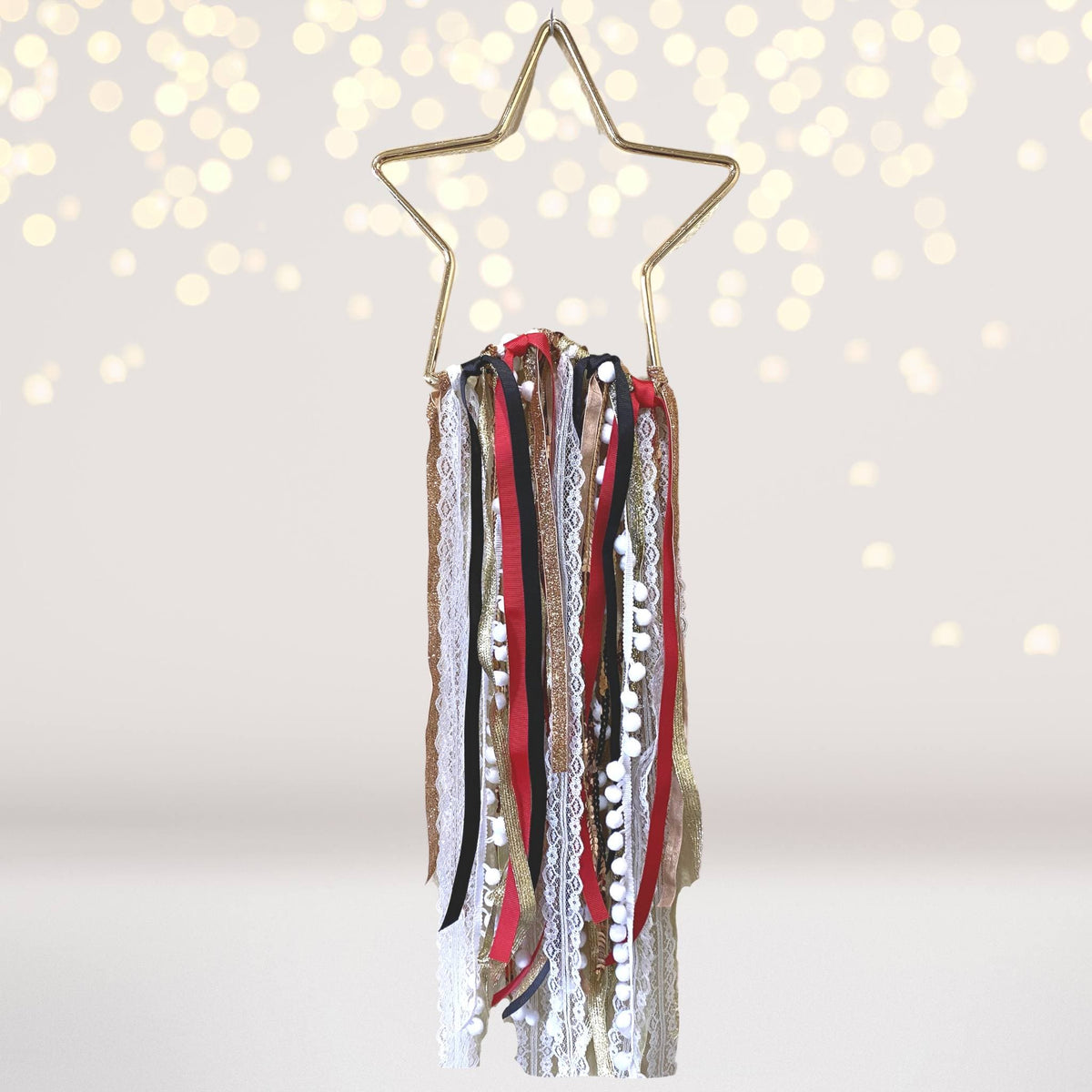 Play Set - Red And Black Buffalo Plaid Teepee Tent Play Set, Buffalo Plaid Holiday Decor