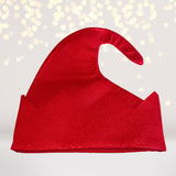 Red elf hat- party supplies, Christmas elf hat, gnome hat