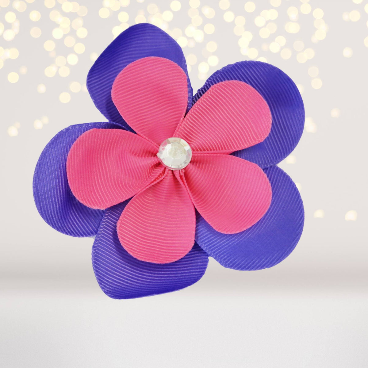 Hair Flower - Ribbon Hair Flowers, Hair Flower Clips For Girls